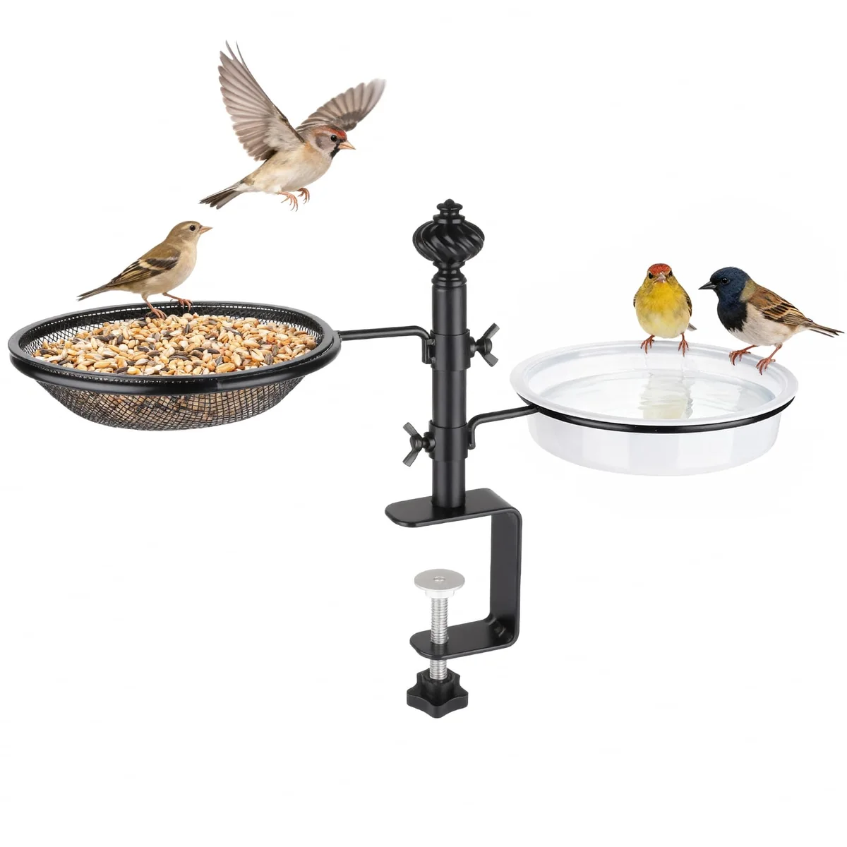 Deck Feeder Tray & Water Bowl