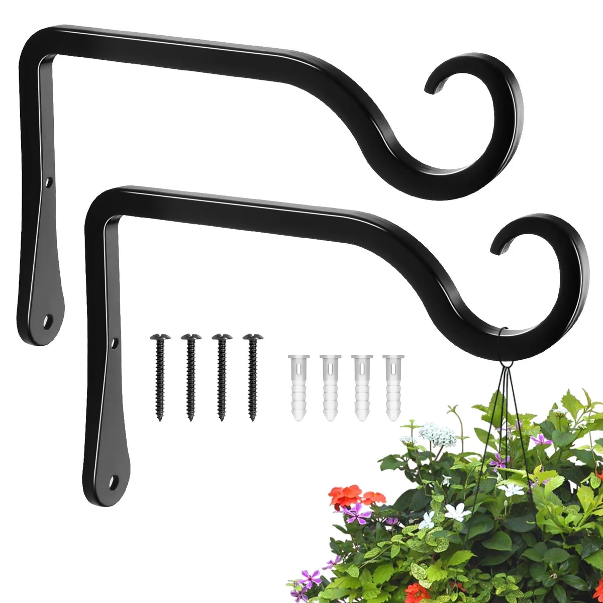 6-Inch Plant Hanger Brackets