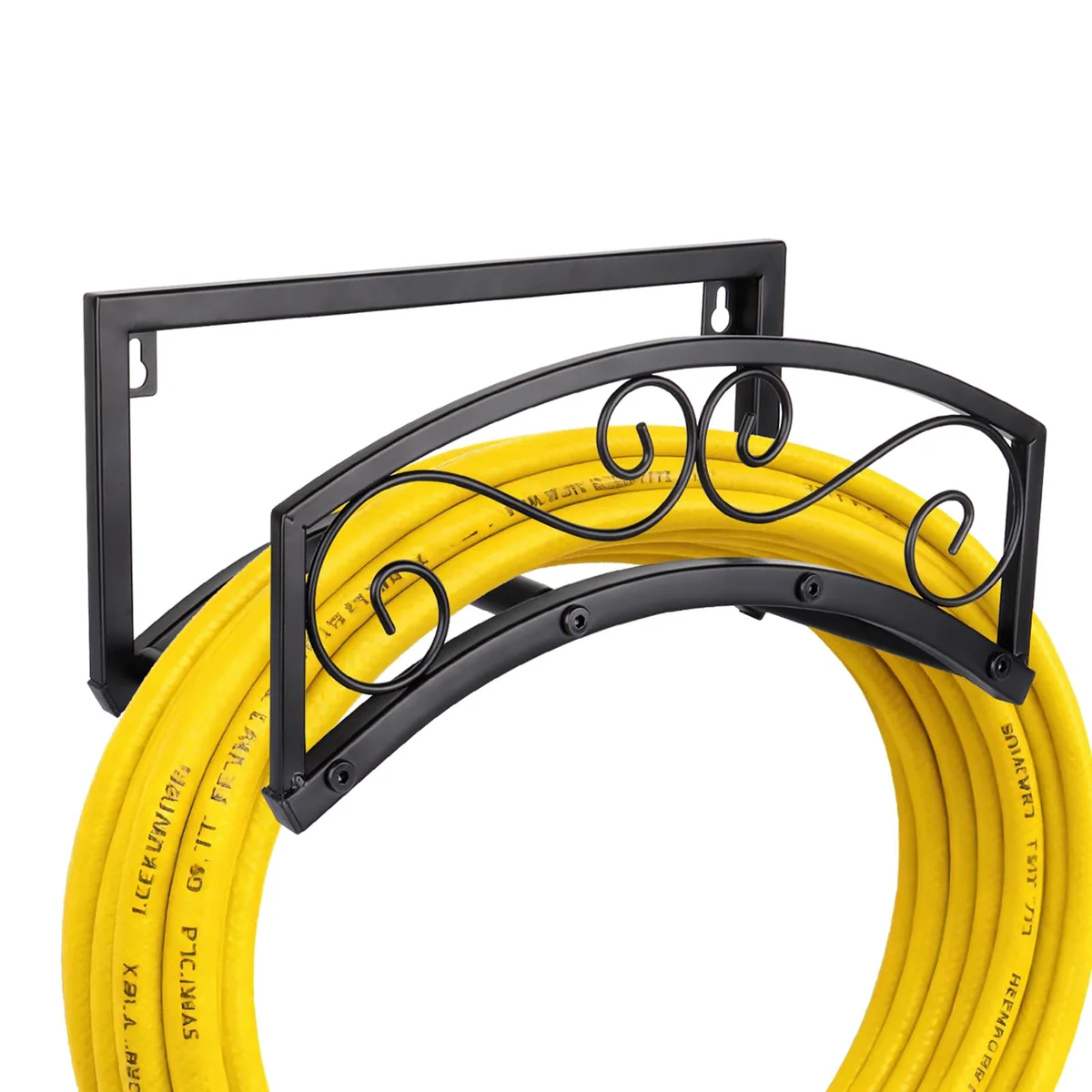 Wall-Mounted Garden Hose Holder